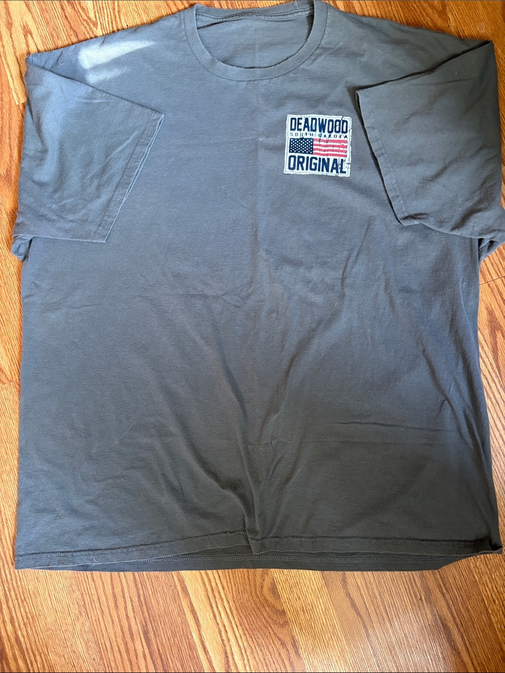 Deadwood Original Graphic Tee - Charcoal Gray